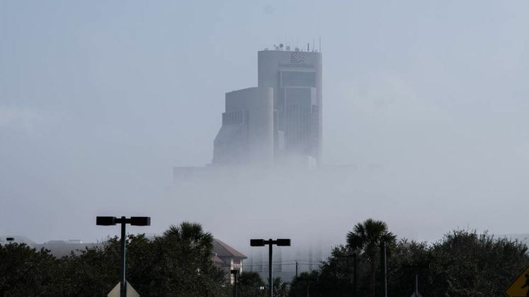 Fog Rolls in the City
