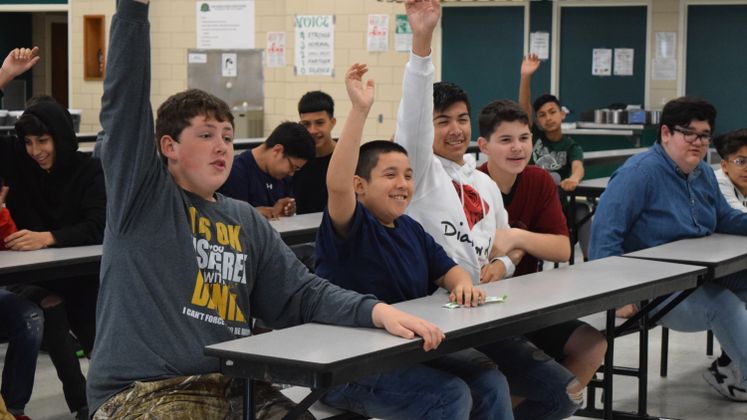 Communities in Schools Recycle Right