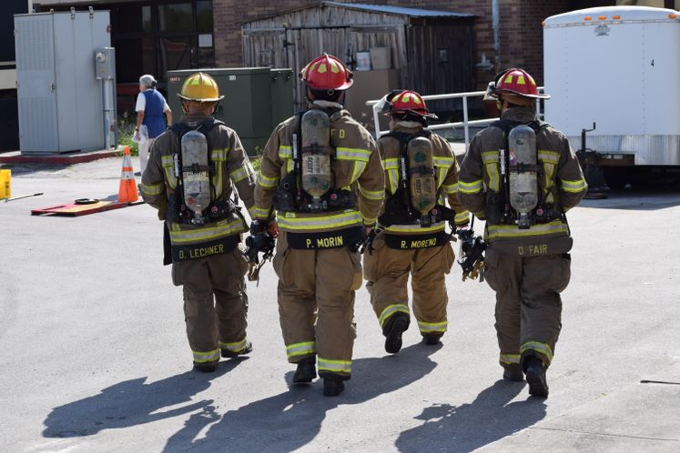 Health Dept. Hazmat Drill