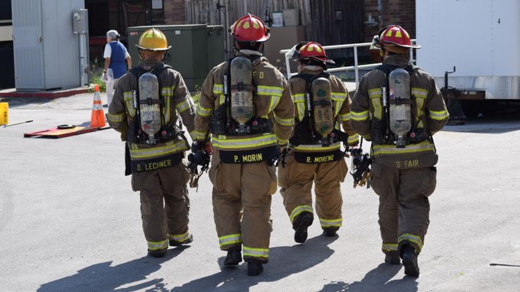 Health Dept. Hazmat Drill