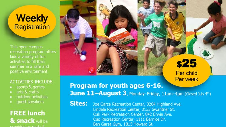 SPARK Summer Youth Program