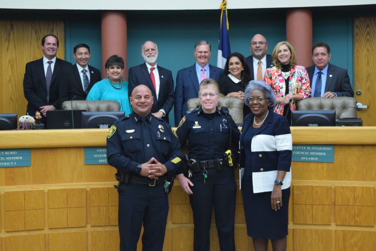 S. Baldwin, CCPD Officer of the Year