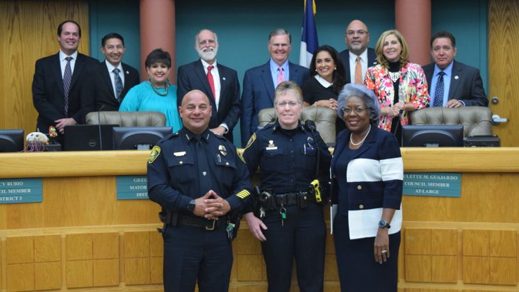 S. Baldwin, CCPD Officer of the Year