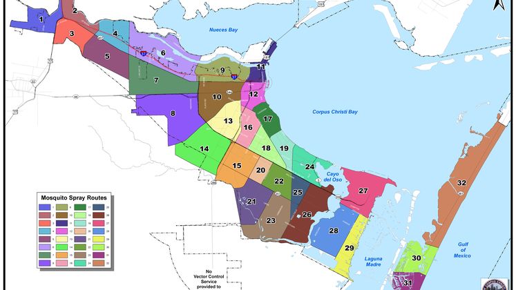 Mosquito Spraying Schedule