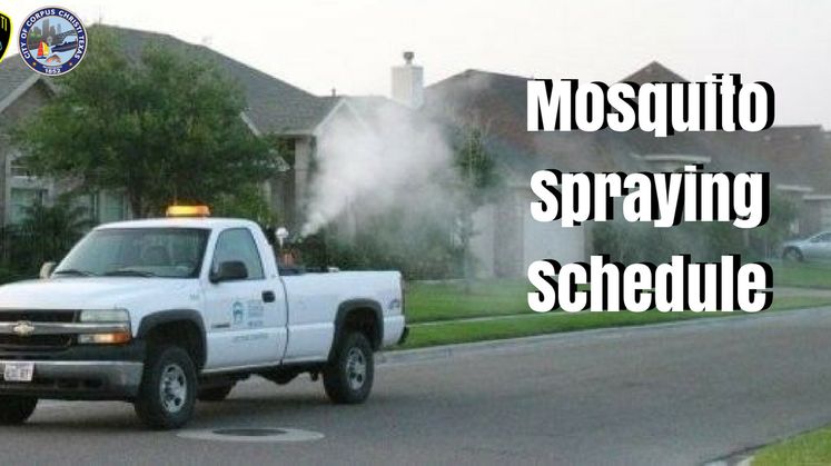 Mosquito Spraying Schedule