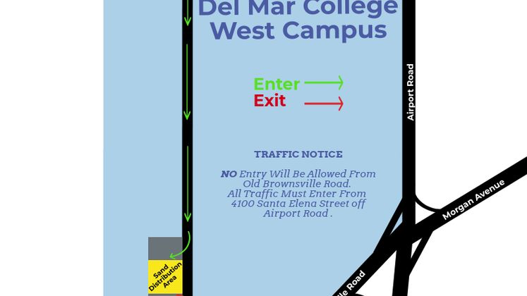 Del Mar Sandbag Saturday Map