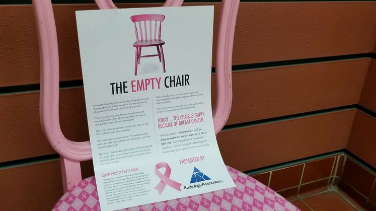 The Empty Chair Displayed at City Hall