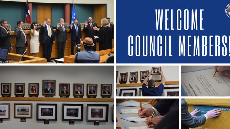 WELCOME COUNCIL MEMBERS