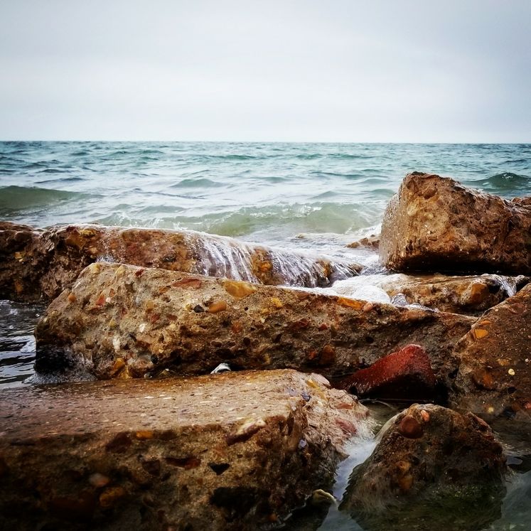 Waves Breaking at Corpus Christi Bay