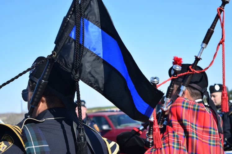 Officer Alan McCollum's Funeral