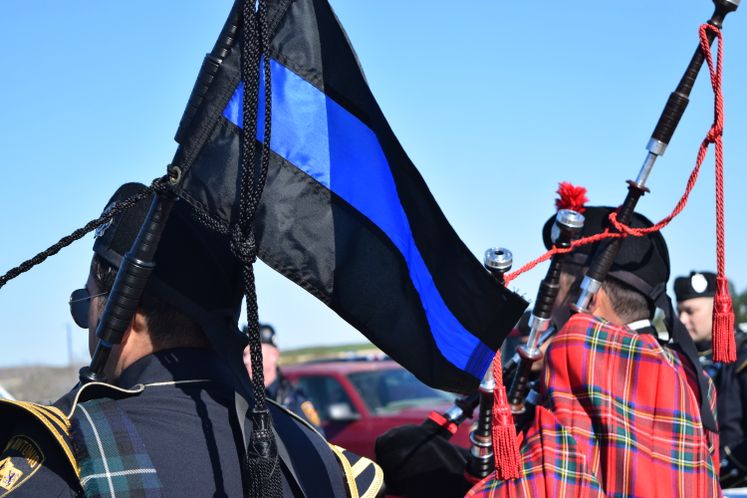 Officer Alan McCollum's Funeral 