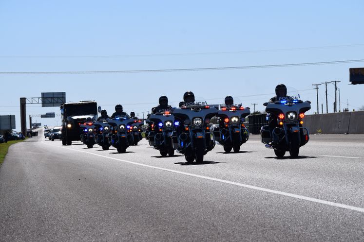 Officer Alan McCollum's Funeral