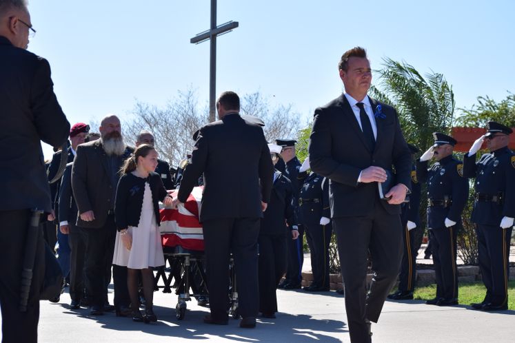 Officer Alan McCollum's Funeral