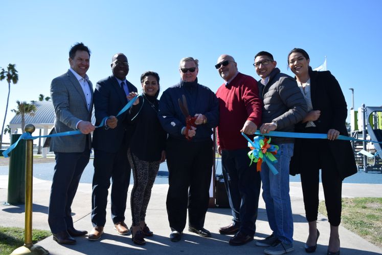 The Water's Edge Playground Ribbon Cutting