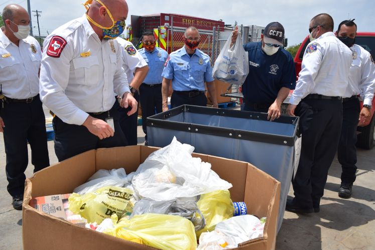 CCFD Donates Food to Coastal Bend Food Bank