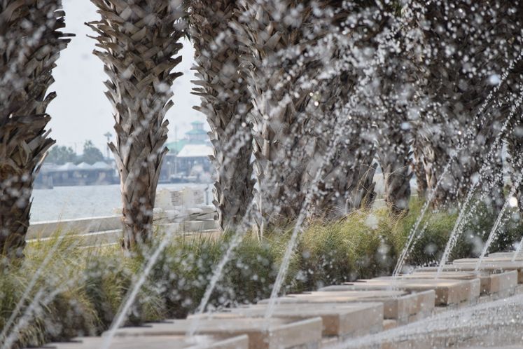 Bayfront Fountain and Kiosk