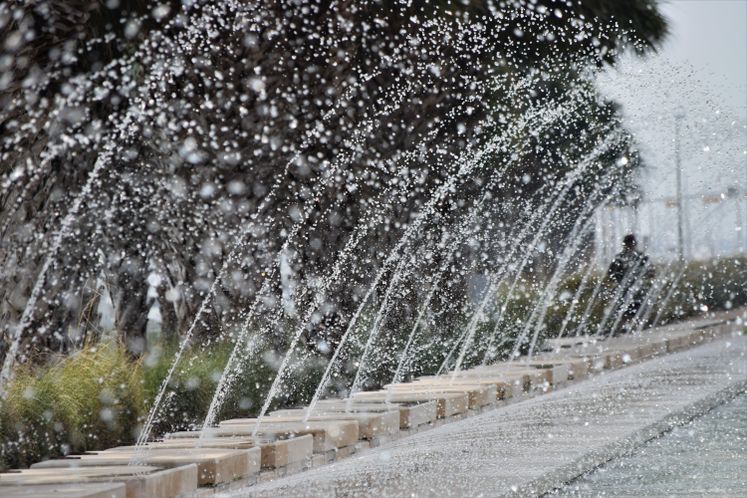 Bayfront Fountain and Kiosk