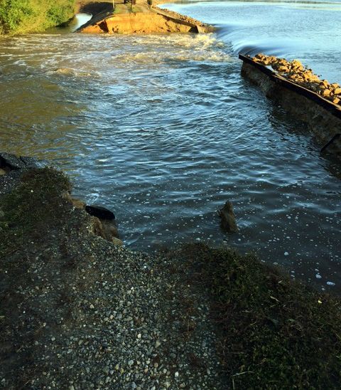 Cooling Pond Breach Cooling Pond Breach