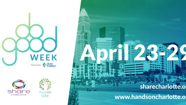 SHARE Charlotte and Hands On Charlotte to Partner on Inaugural DO GOOD Week Powered by Duke Energy