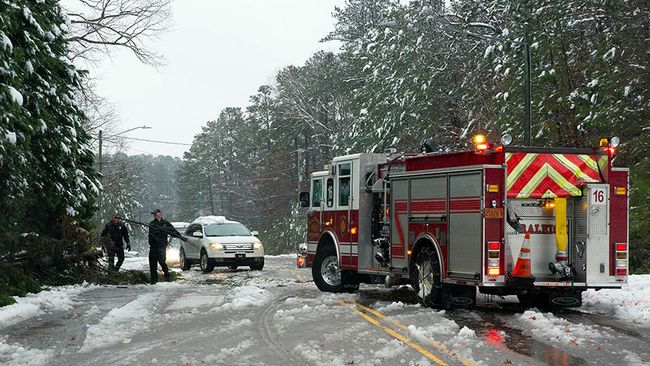 Winter Storm Recovery - Raleigh, N.C. Area