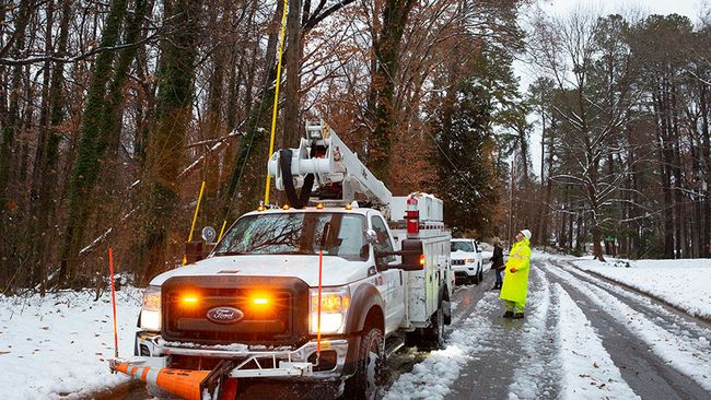 Winter Storm Recovery - Raleigh, N.C. Area