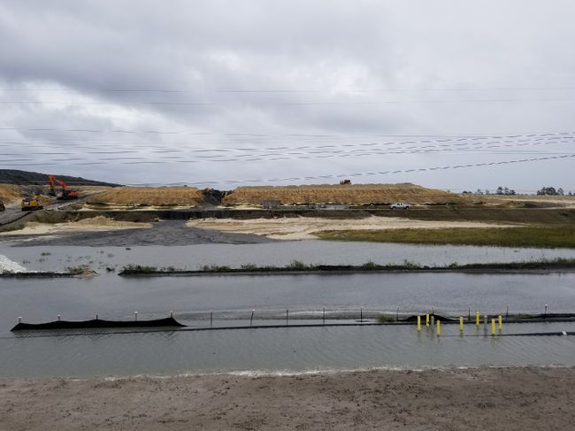 Sutton landfill slope failure caused by Hurricane Florence. Photo uploaded Sept. 19, 2018.