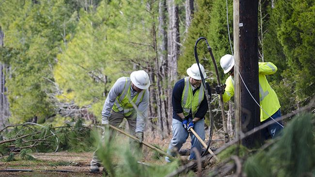 10,000 workers restoring power to remaining Duke Energy customers in Carolinas after Tropical Storm Michael