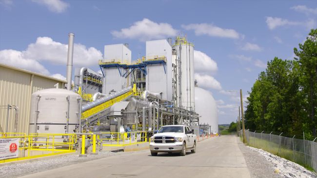 Buck coal ash reprocessing facility