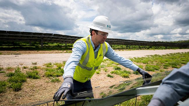 Duke Energy begins construction on largest solar plant in Surry County, N.C.