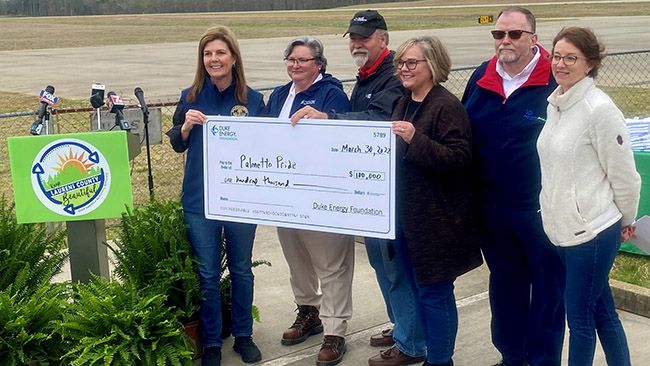 Duke Energy commits more than $400,000 in monthlong focus to support sustainability and environmental efforts in South Carolina