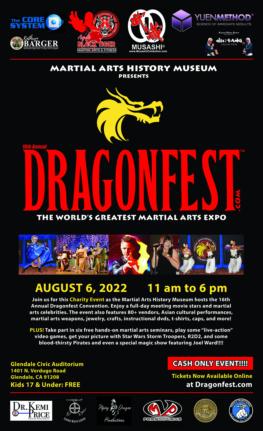 16th Annual Dragonfest Event Martial Arts Museum
