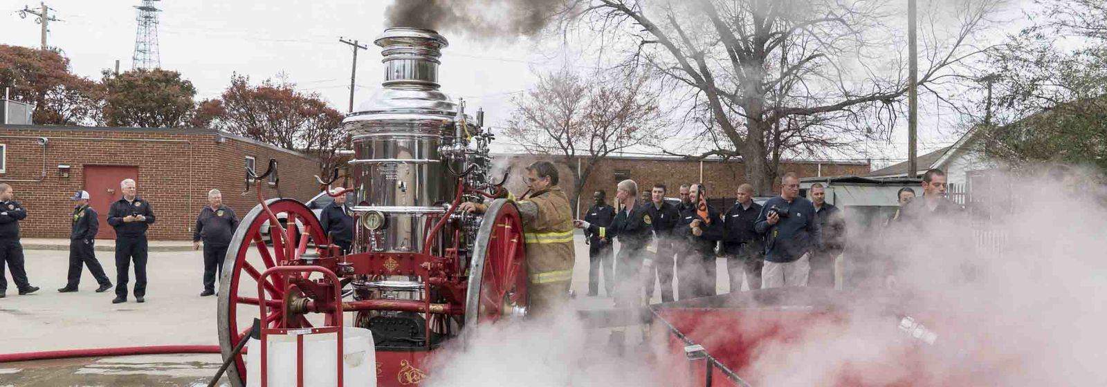 Firefighters reward Old Sue with new life