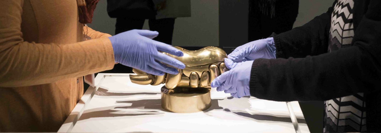 On this tour, you can touch the art