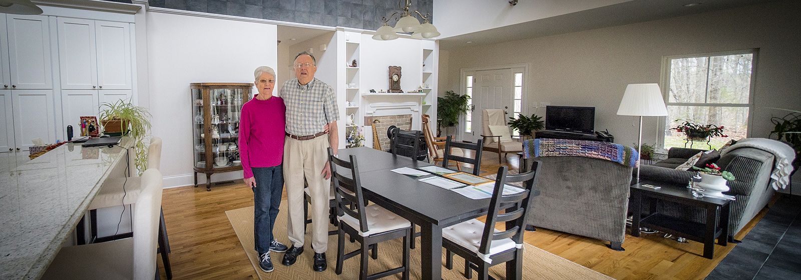 Their green house is an emerald in the woods
