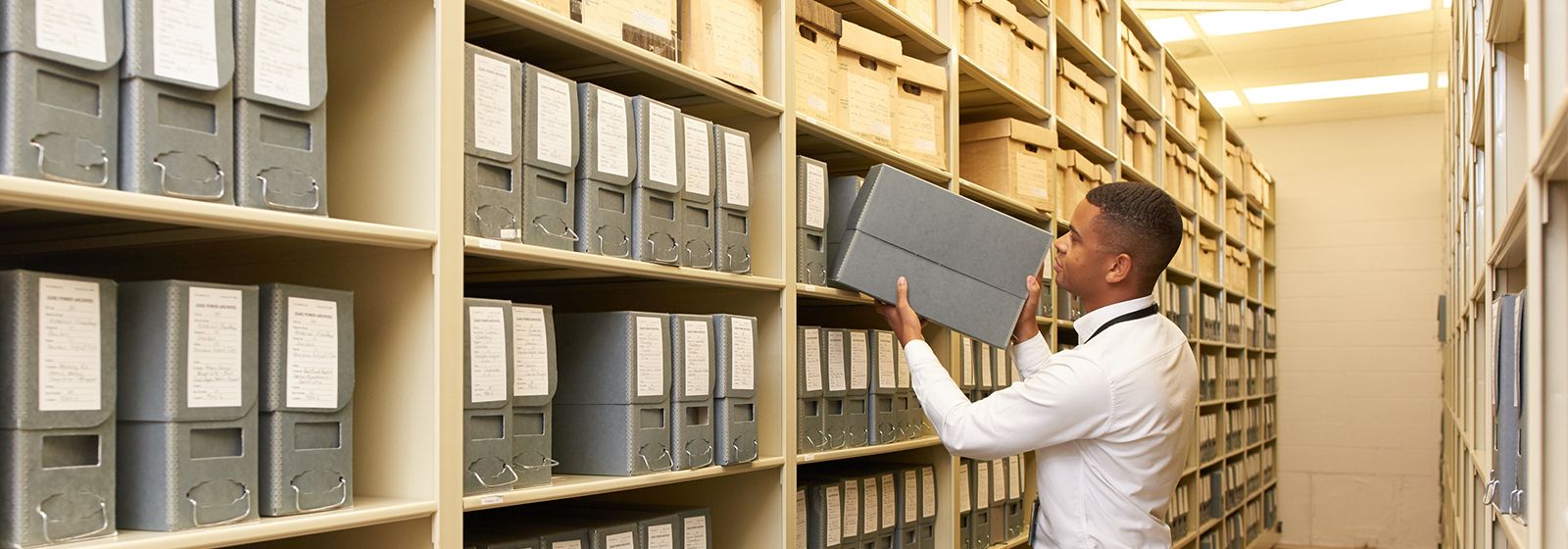 He helps preserve company treasures