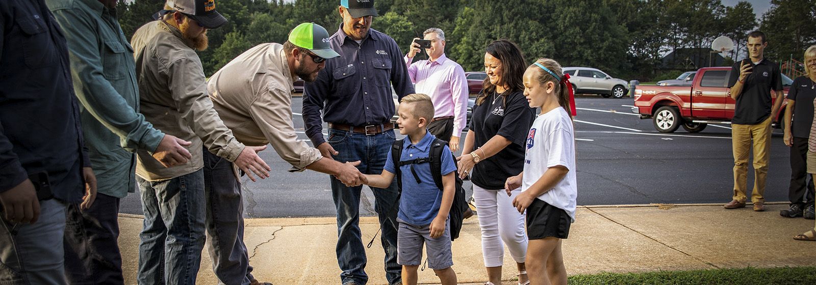 A special first day of school