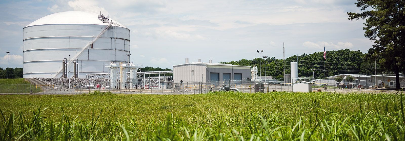 Liquefied Natural gas plant in North Carolina stays prepared for cold