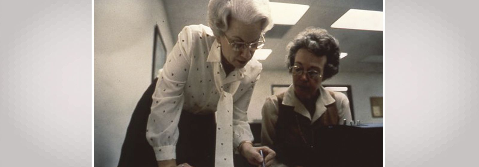 Retro photos: Working in teams