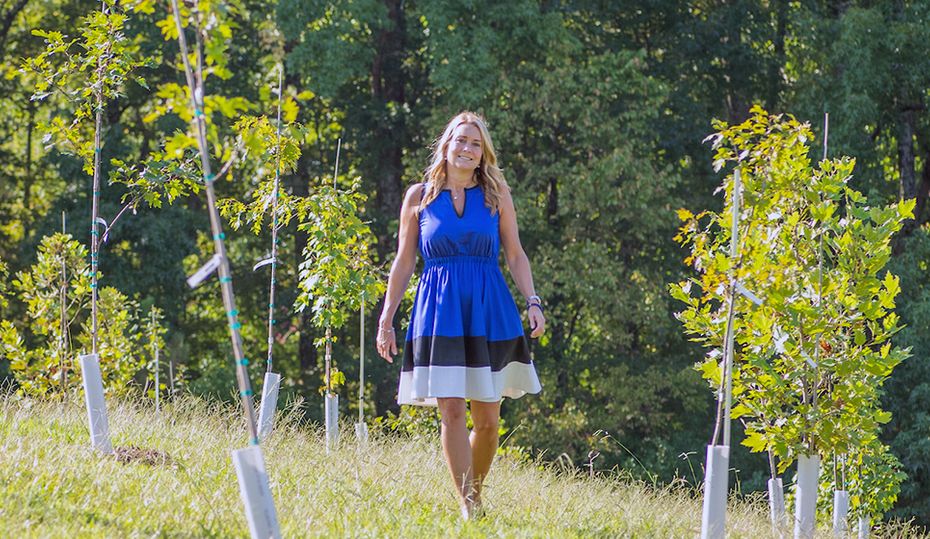 Her mission: Plant trees to ensure city's future