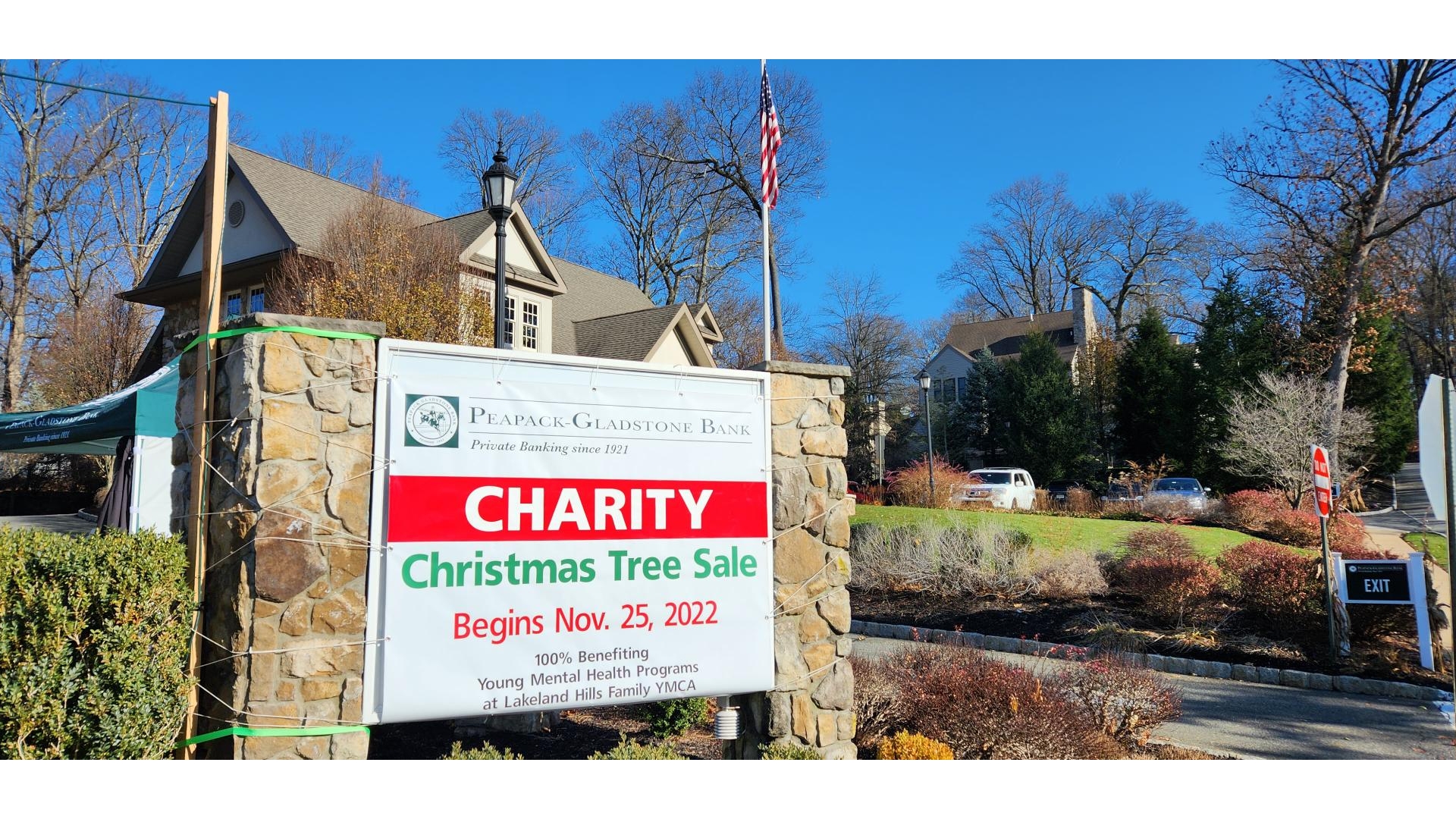 NewMediaWire PeapackGladstone Banks Boonton Christmas Tree Sale Supports Lakeland Hills