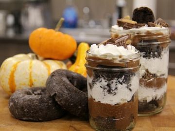 Culinary Corner: Halloween Candy & Donut Trifle Culinary Corner: Halloween Candy & Donut Trifle