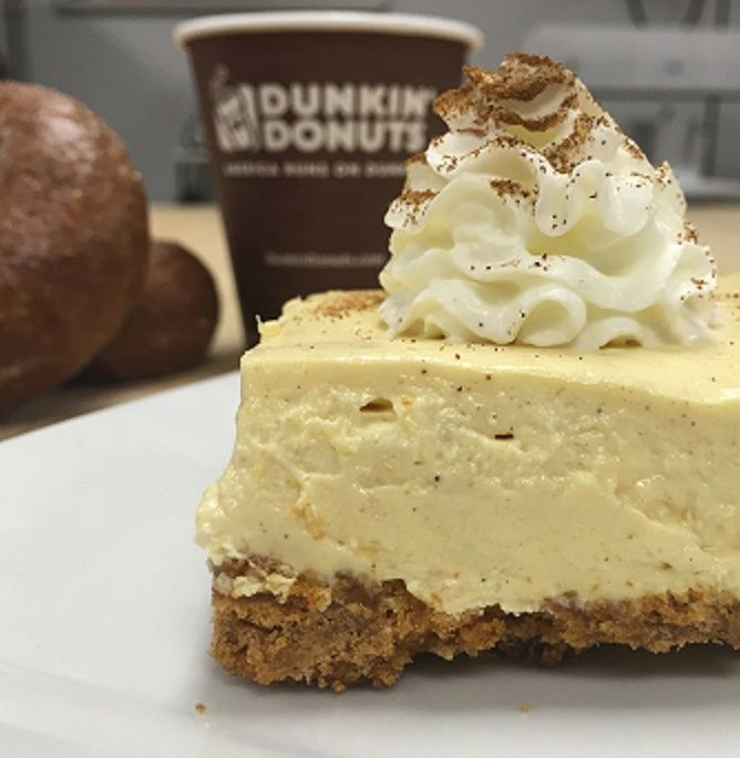 Culinary Corner Celebrate National Pumpkin Cheesecake Day with Dunkin