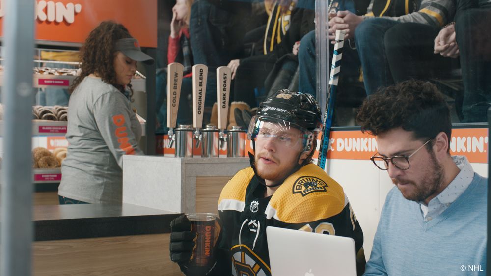 “Pasta” with a Side of Cold Brew Boston Bruins’ David Pastrnak and