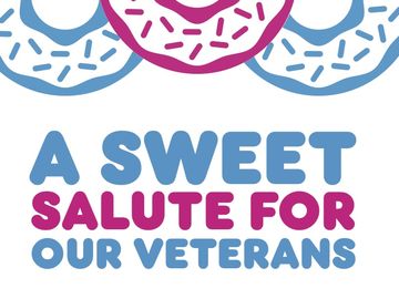 This Veterans Day Dunkin’ Serves Up Free Donuts to Those Who Served This Veterans Day Dunkin’ Serves Up Free Donuts to Those Who Served
