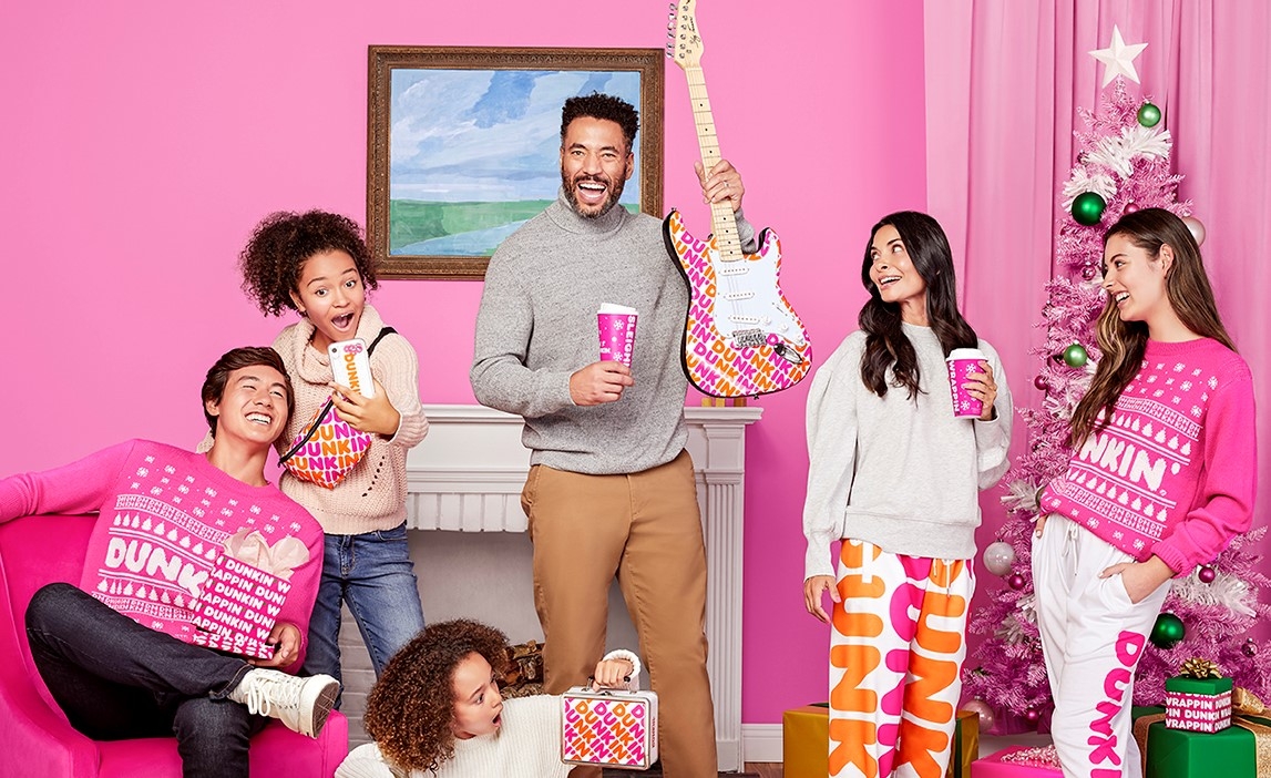 Dunkin’ Drops Exclusive Holiday Merch On FirstEver Online PopUp Shop
