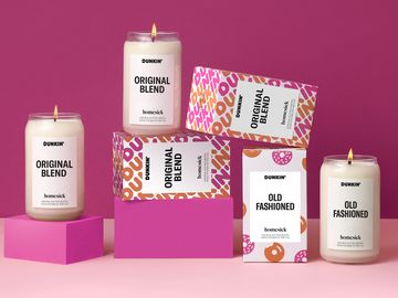 Homesick and Dunkin’ Bring Back Limited-Edition Fan-Favorite Candles for the Holidays