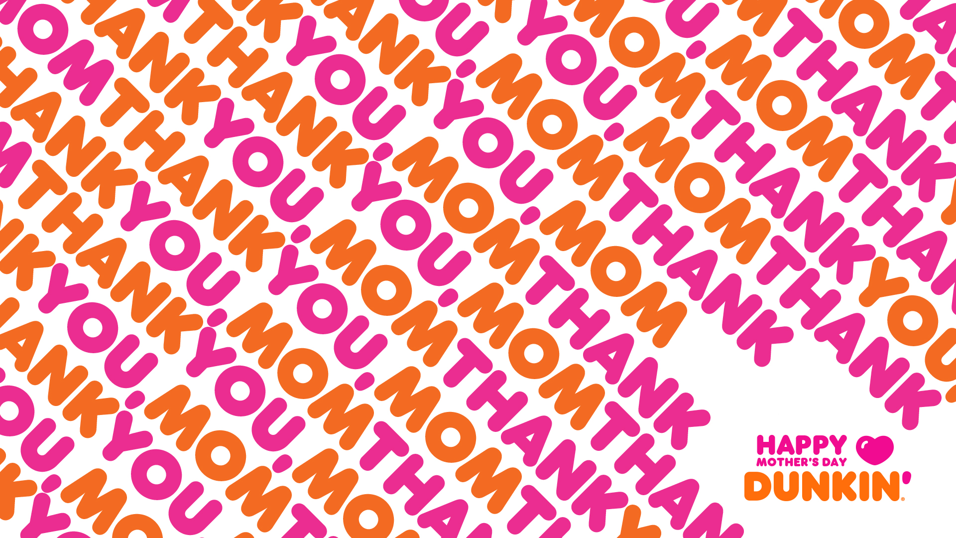 Mother's Day Video Backgrounds_Thank You Mom Pattern