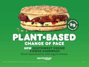 A Plant-Based Change of Pace: Dunkin’ Starts 2021 with the Southwest Veggie Power Breakfast Sandwich A Plant-Based Change of Pace: Dunkin’ Starts 2021 with the Southwest Veggie Power Breakfast Sandwich