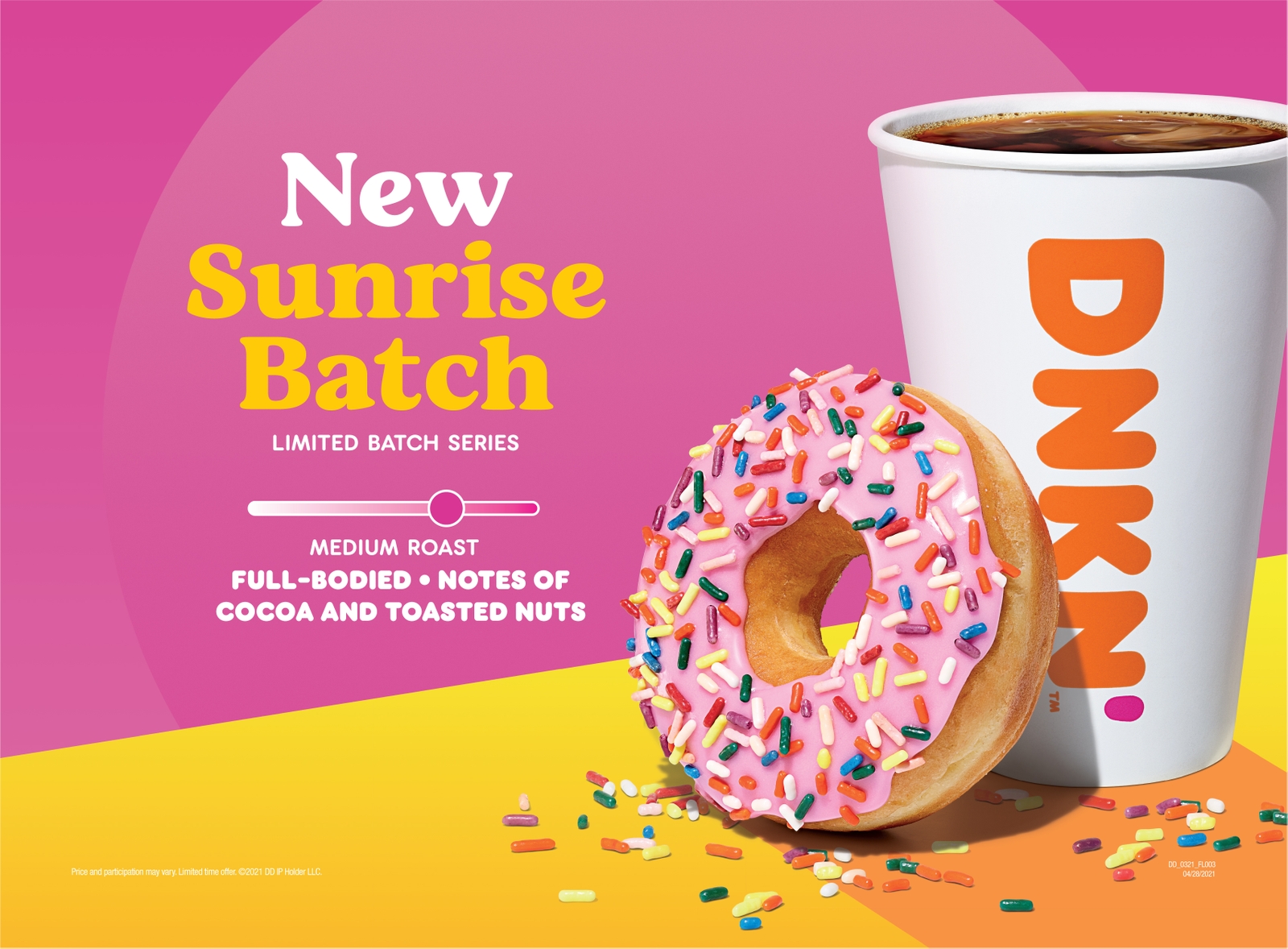 The Story Behind Dunkin’s Sunrise Batch Coffee Dunkin'
