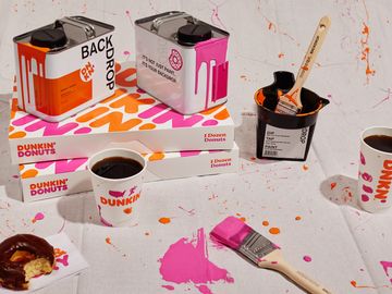 Start Spreading the News: Dunkin’ Teams Up with Backdrop for First-Ever Paint Collection